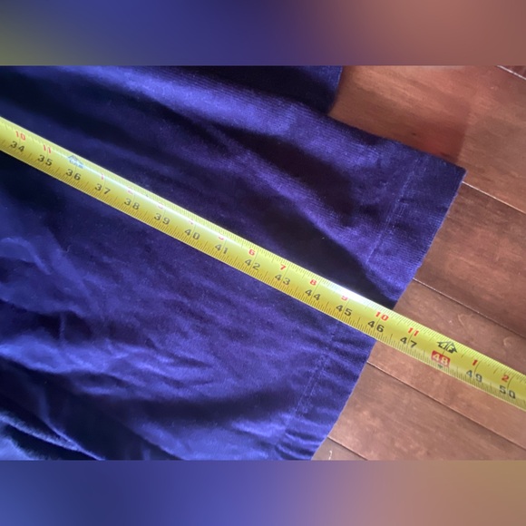 Jessica Bathrobe Navy Blue with tint of Purpleish Sz L (14-16) 100% cotton. - Picture 8 of 9